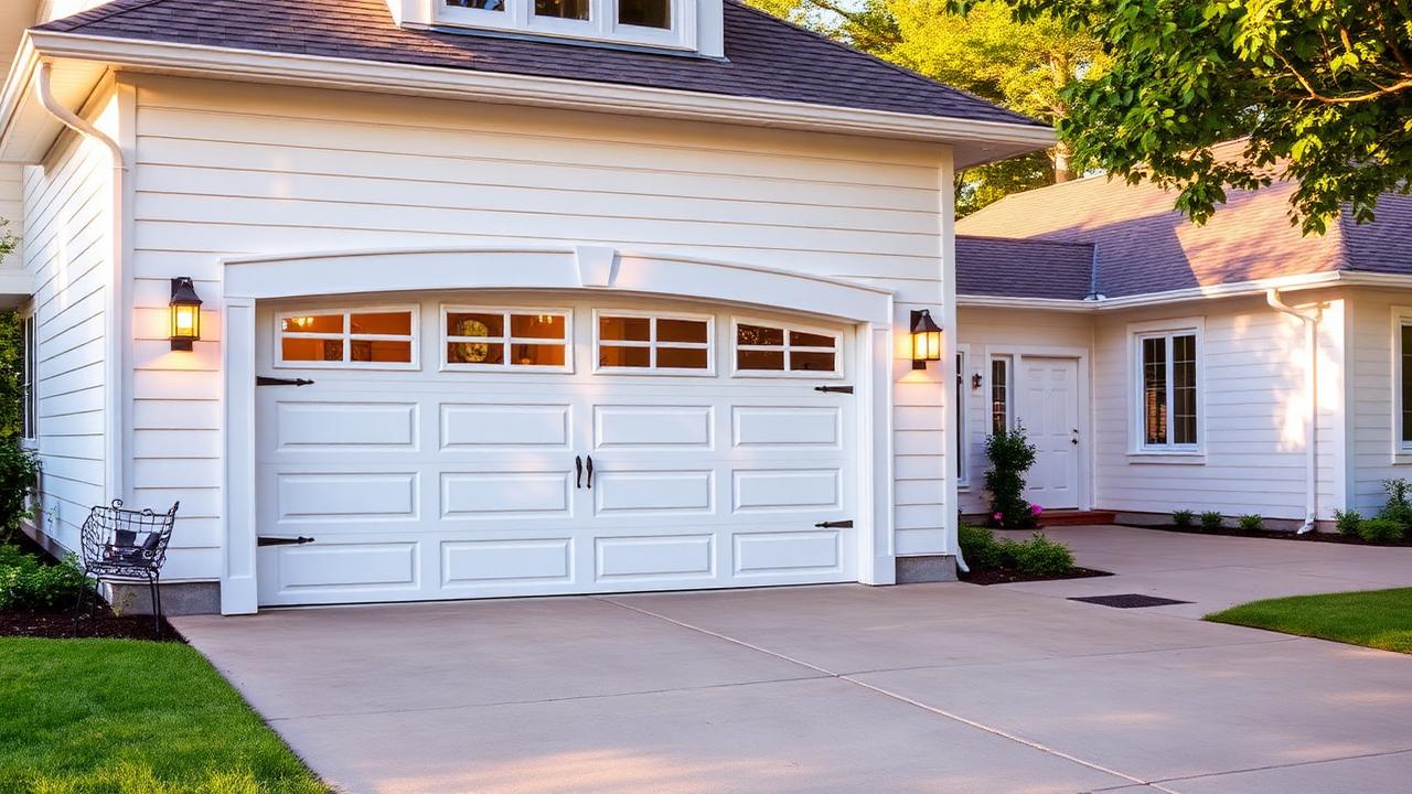 Beautiful residential garage door in Rock Hill, SC maintained by Rock Hill Garage Door Repair